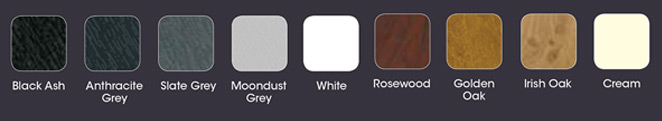 Colour Chart for Window Frames